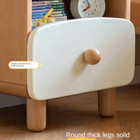 Beech Solid Wood Kid's Creative Nightstand