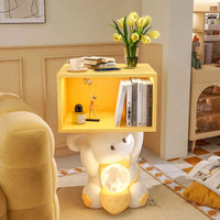 Modern Kids Nightstands with Drawers Wood Build