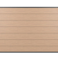70.8'' H x 70.8''Composite Fencing Complete Kit Modern WPC composite fence