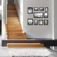 Picture Frames Collage Wall Decor, 10 Pack Gallery Wall Frame Set for Wall Mounting or Tabletop Display