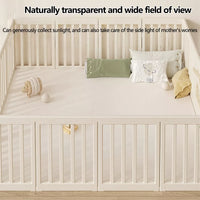 Safety Baby Playpen - Indoor Home Protective Barrier for Infants, Soft Crawling Mat and Secure Baby Gate for Children's Playtime