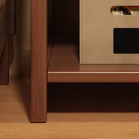 Floor-to-Ceiling Ladder Bookshelf, Solid Wood Multi-Layer Storage Bookcase Bookshelf for Living Room and Bedroom