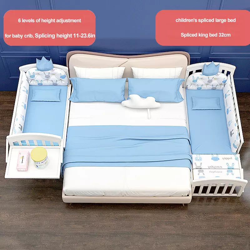 Pure Era Baby Crib Sets with Changing Table Infant Portable Crib