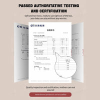 Eco-Friendly Baby Playpen , External Safety Lock, Easy Installation, and PVC Suction Base - Perfect for Home, Mall, and Kindergarten Use