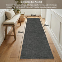Non Slip Carpet Stair Treads Landing Mat - Cuttable Area Rug