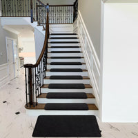 Bullnose Carpet Stair Treads | Ultra Plush Soft (Set of 15,14,7,2)
