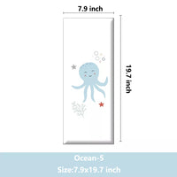 Wall Panels – Soft Cushioned Wall Stickers Adorable cartoon ocean wall decals, soft padded panels for child safety and protection (10 Pieces)