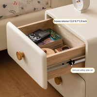 Organie Leather Cream StyleKids Nightstand