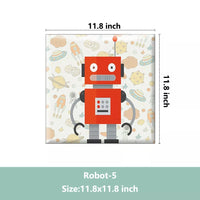 3D Anti-Collision Wall Padding for Kids, Peel and Stick Upholstered Wall Panels Headboard for Tatami, Living Room, Kids Bedroom, Playroom, Baby Protector Wall Stickers (10 Pieces)