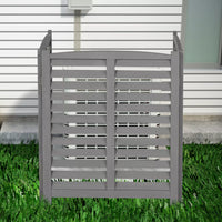 Outdoor Air Conditioner Fence Screen, Outside Wood Privacy Fence