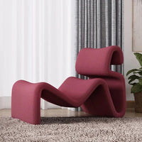 Modern Nordic Style Lazy Lounge Chair – Comfy Cashmere Single Sofa Recliner