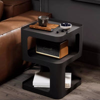 nightstand,Small End Table, Modern Nightstand, Accent Bedside Table, 3 Tier Night Stands, Metal Bed Side Table for Living Room Bedroom Outdoor Entryway, No Assembly Required