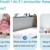 Anti-Collision Wall Stickers 3D Cartoon Anti-Collision Wall Sticker, Baby Room Warm Soft Bag, Tatami Wall, Bedside Wall Panel