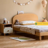Beech Solid Wood Kid's Creative Nightstand