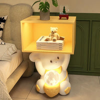 Modern Kids Nightstands with Drawers Wood Build