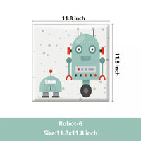 3D Anti-Collision Wall Padding for Kids, Peel and Stick Upholstered Wall Panels Headboard for Tatami, Living Room, Kids Bedroom, Playroom, Baby Protector Wall Stickers (10 Pieces)