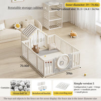 Small Play Yard Playpen Indoor Multifunctional Newborn Playpen | Astronaut