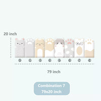 Anti-Collision Wall Stickers 3D Cartoon Anti-Collision Wall Sticker, Baby Room Warm Soft Bag, Tatami Wall, Bedside Wall Panel