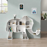 Modern Animal Bookshelf Metal Bookshelf Living Room Storage Shelf Childrens Bookshelves