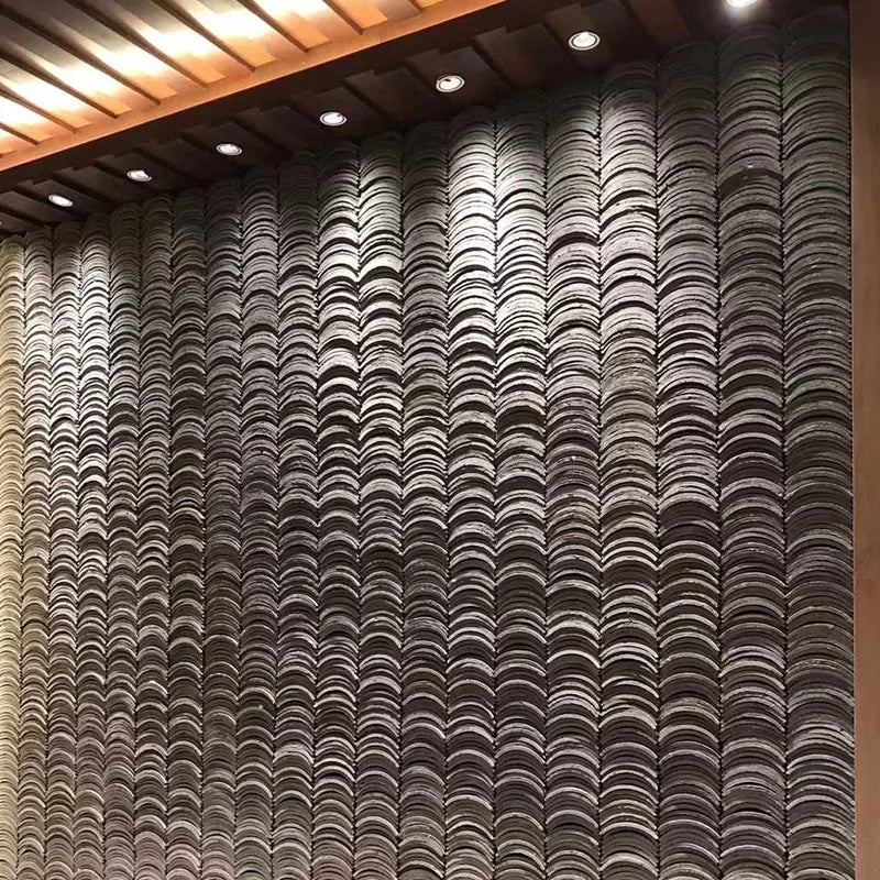 Outdoor Natural Ancient Tiles Wall Panels 3D Wall Panels-Retro Tiles