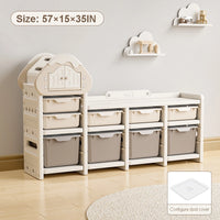 Large Capacity Baby Storage Cabinet for Babies, Multi-layer Classification, Toy Storage Rack