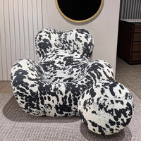 Single Sofa Chair, Minimalist Living Room Lazy Sofa Single Seat Creative Hydrangea Lounge Chair