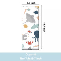 Wall Panels – Soft Cushioned Wall Stickers Adorable cartoon ocean wall decals, soft padded panels for child safety and protection (10 Pieces)