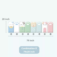 Anti-Collision Wall Stickers 3D Cartoon Anti-Collision Wall Sticker, Baby Room Warm Soft Bag, Tatami Wall, Bedside Wall Panel