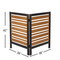 Outdoor Air Conditioner Fence Screen, Outside Wood Privacy Fence