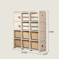 Classic Children's Toy Multi-layer Storage Rack, Baby Storage Cabinet Rack Storage Rack