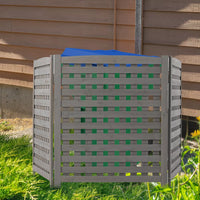 Outdoor Air Conditioner Fence Screen, Outside Wood Privacy Fence