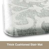 Staircase Step Treads Foam Stair Pads Cushioned | 8" x 30" PVC Material(Set of 2,12)