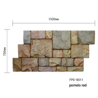 FPC Decorative Wall Panels 3d Wall Panels Crushed Rocks - Wall Stone