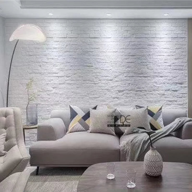 PU 3D Faux Brick Wall Panels Red Brick Wall Panel Imitation Stone Wall Panel