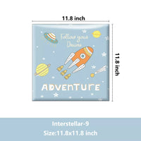 3D Anti-Collision Wall Padding for Kids, Peel and Stick Upholstered Wall Panels Headboard for Tatami, Living Room, Kids Bedroom, Playroom, Baby Protector Wall Stickers (10 Pieces)