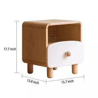 Beech Solid Wood Kid's Creative Nightstand