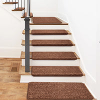 Bullnose Carpet Stair Treads (Set of 14,7,2,14+1)