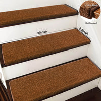 Bullnose Carpet Stair Treads (Set of 14,7,2,14+1)