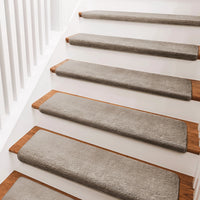 Bullnose Carpet Stair Treads | Ultra Plush Soft (Set of 14,7,2)