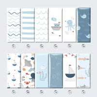 Wall Panels – Soft Cushioned Wall Stickers Adorable cartoon ocean wall decals, soft padded panels for child safety and protection (10 Pieces)