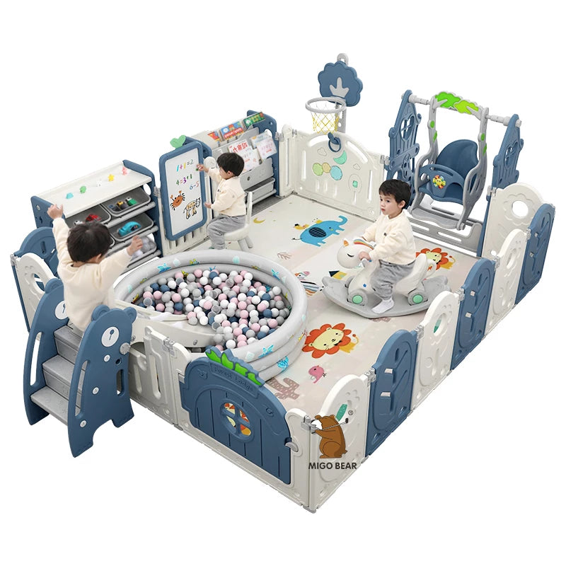 Play Yard Playpen Foldable Playpen for Babies | Forest