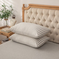 T-shirt Cotton Jersey Knit Pillowshams (Set of 2)