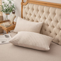 T-shirt Cotton Jersey Knit Pillowshams (Set of 2)