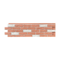 PU 3D Faux Stone Wall Panels Red Brick Wall Panel Imitation Stone Wall Panel