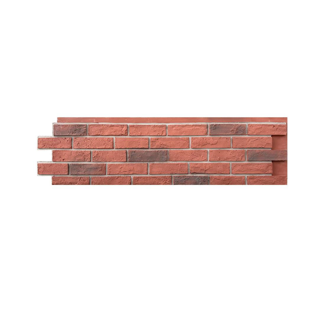 PU 3D Faux Brick Wall Panels Red Brick Wall Panel Imitation Stone Wall Panel