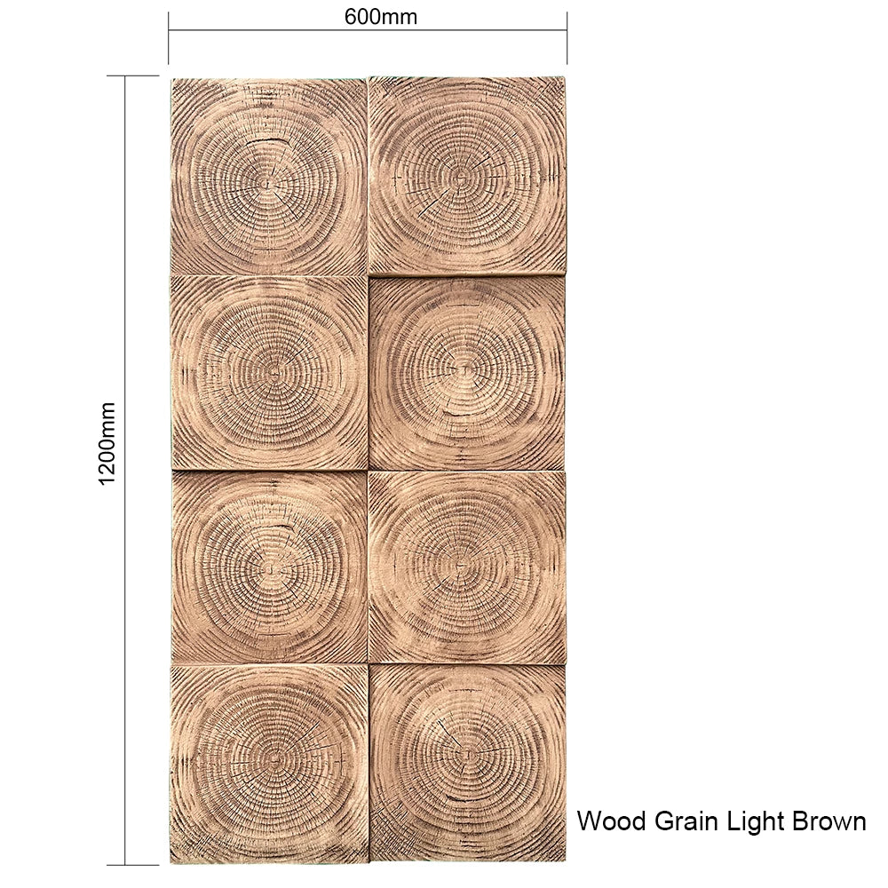 Indoor Faux Brick Wall Panels 3d Wall Panels – Growth Ring Tree