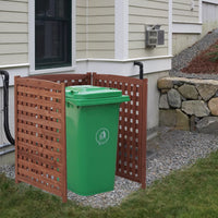 Outdoor Air Conditioner Fence Screen, Outside Wood Privacy Fence