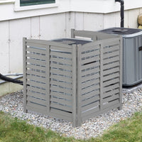 Outdoor Air Conditioner Fence Screen, Outside Wood Privacy Fence