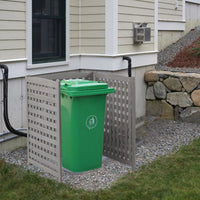 Outdoor Air Conditioner Fence Screen, Outside Wood Privacy Fence