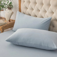 T-shirt Cotton Jersey Knit Pillowshams (Set of 2)